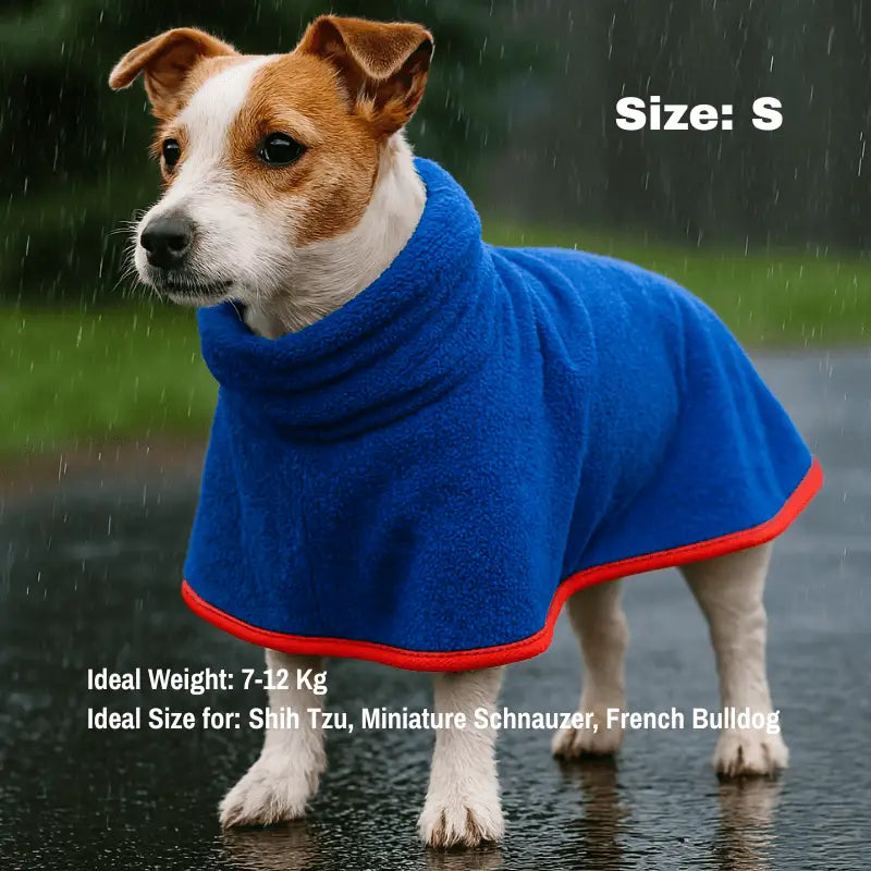Puppydry™ Robe Comfy. Dry. Clean - Blue / s (7-12 Kg) - Best Selling Dog Products and Pet Essentials Collection Free