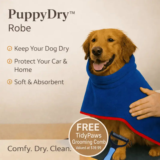 Puppydry™ Robe Comfy. Dry. Clean - Best Selling Dog Products and Pet Essentials Collection Free Shipping Worldwide