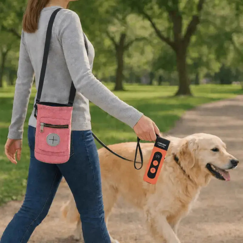 Quietpaws™ + Walking Bag Bundle - Pink + Dog Products at Hunter’s Doggy Shop Free Shipping Worldwide