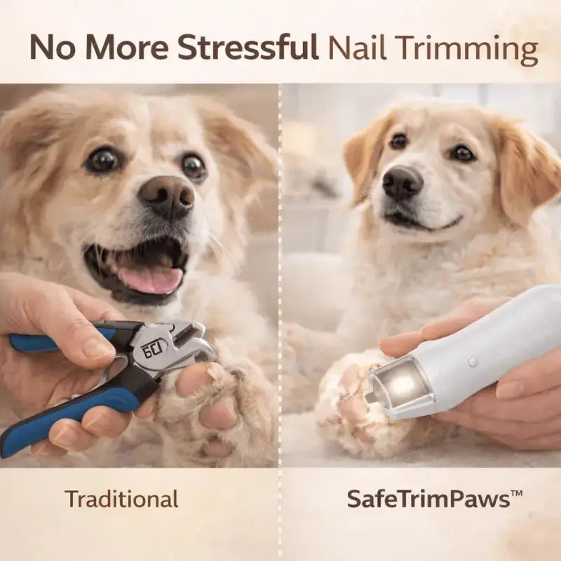 Safetrimpaws™ 2-in-1 Nail Trimmer & Grinder for Dogs - Dog Products at Hunter’s Doggy Shop Free Shipping Worldwide
