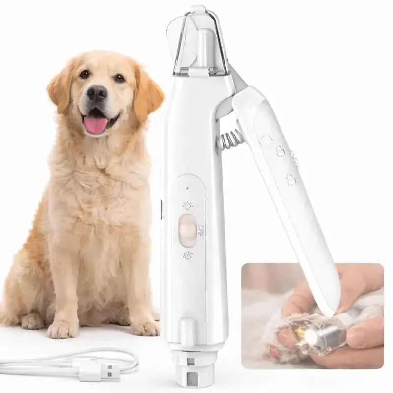 Safetrimpaws™ 2-in-1 Nail Trimmer & Grinder for Dogs - Dog Products at Hunter’s Doggy Shop Free Shipping Worldwide