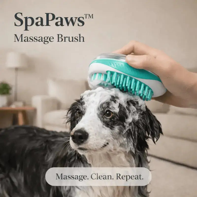 Spapaws™ Massage. Clean. Repeat - Dog Products at Hunter’s Doggy Shop Free Shipping Worldwide