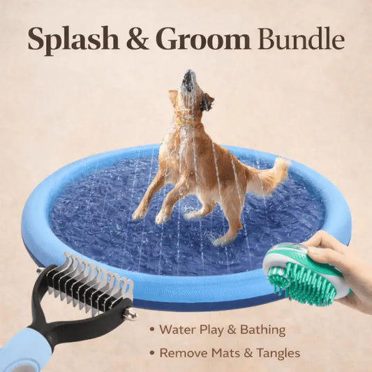 Splash and Groom Bundle - Dog Products at Hunter’s Doggy Shop Free Shipping Worldwide