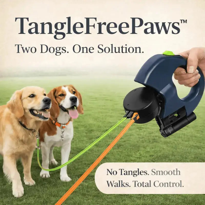 Tanglefreepaws™ Two Dogs. one Solution - Dog Products at Hunter’s Doggy Shop Free Shipping Worldwide
