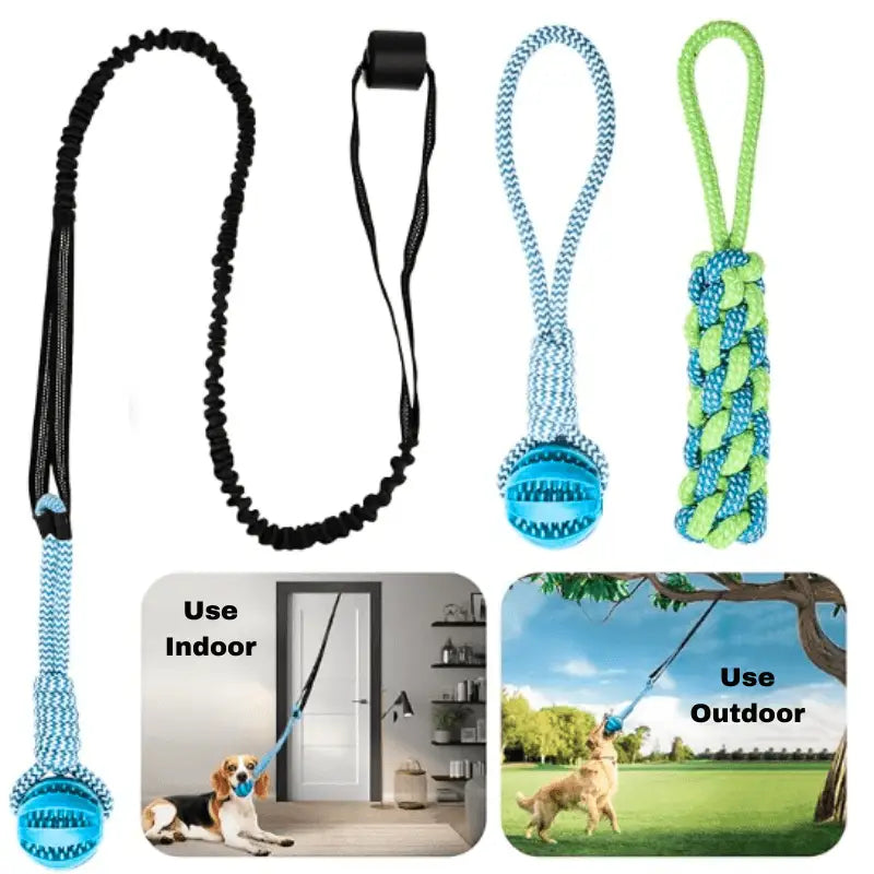 Tugpaws™ Bungee Rope for Dogs - Dog Products at Hunter’s Doggy Shop Free Shipping Worldwide