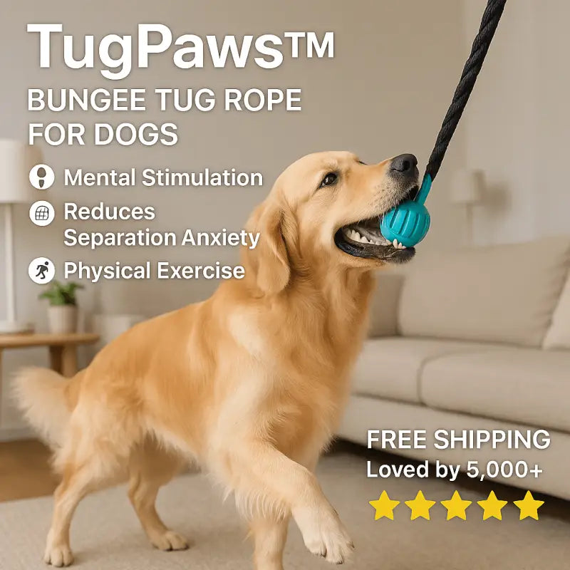 Tugpaws™ Bungee Rope for Dogs - Dog Products at Hunter’s Doggy Shop Free Shipping Worldwide