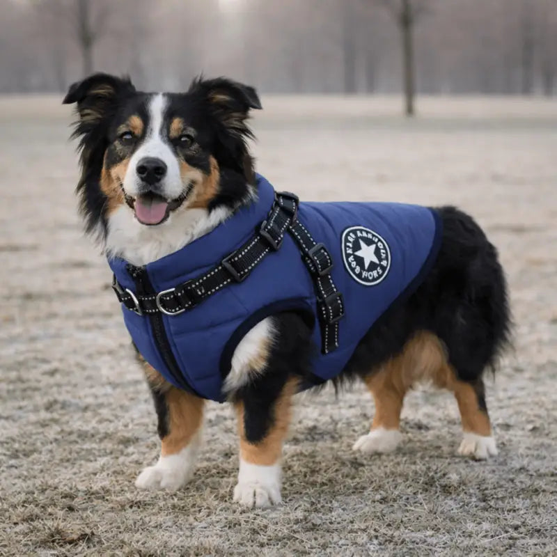 Warmpaws™ Dog Winter Jacket - Blue / s - Products at Hunter’s Doggy Shop Free Shipping Worldwide