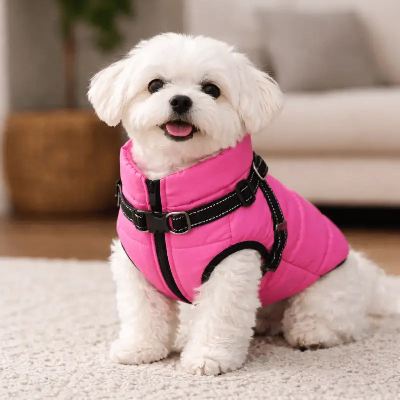 Warmpaws™ Dog Winter Jacket - Pink / s - Products at Hunter’s Doggy Shop Free Shipping Worldwide