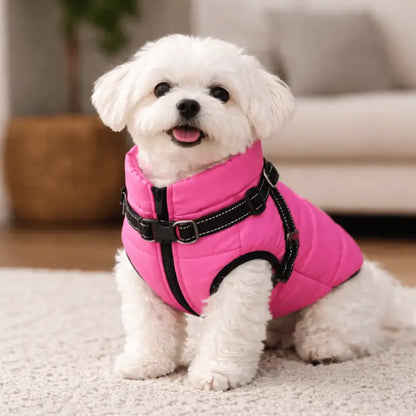 Warmpaws™ Dog Winter Jacket - Pink / s - Products at Hunter’s Doggy Shop Free Shipping Worldwide