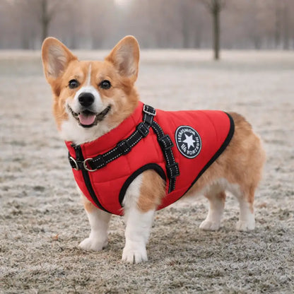 Warmpaws™ Dog Winter Jacket - Red / s - Products at Hunter’s Doggy Shop Free Shipping Worldwide